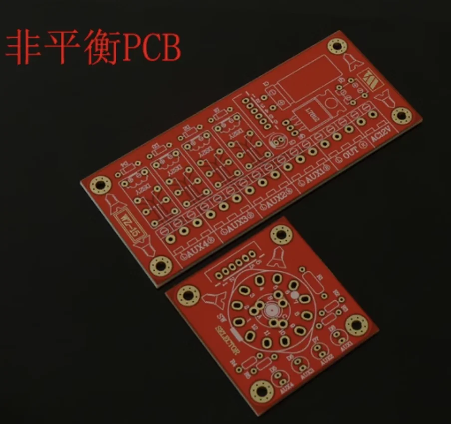 WZ-15/60 four-way audio signal selector XLR balanced or RCA unbalanced audio input switching board