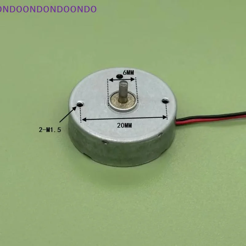 

DIY Toy Fan Hobby Car AV CD Audio Player RF-356CA-10250 Thin Motor DC 3V~6V 5.9V 8900RPM Micro 24mm Round Motor