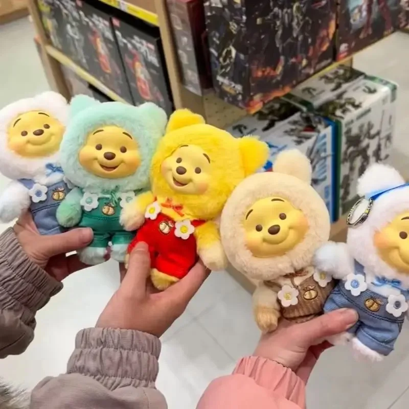 

Подлинная глухая коробка с конфетами Винни-Пух, милый кулон, кукла-сюрприз, загадочная коробка, кавайный декор, детский подарок на день рождения, индивидуальный подарок