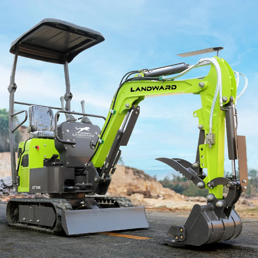 Mini escavatore da 1 tonnellata di alta qualità Personalizza escavatore multifunzionale Escavatore da 1,8 tonnellate Nuovo escavatore cingolato personalizzato