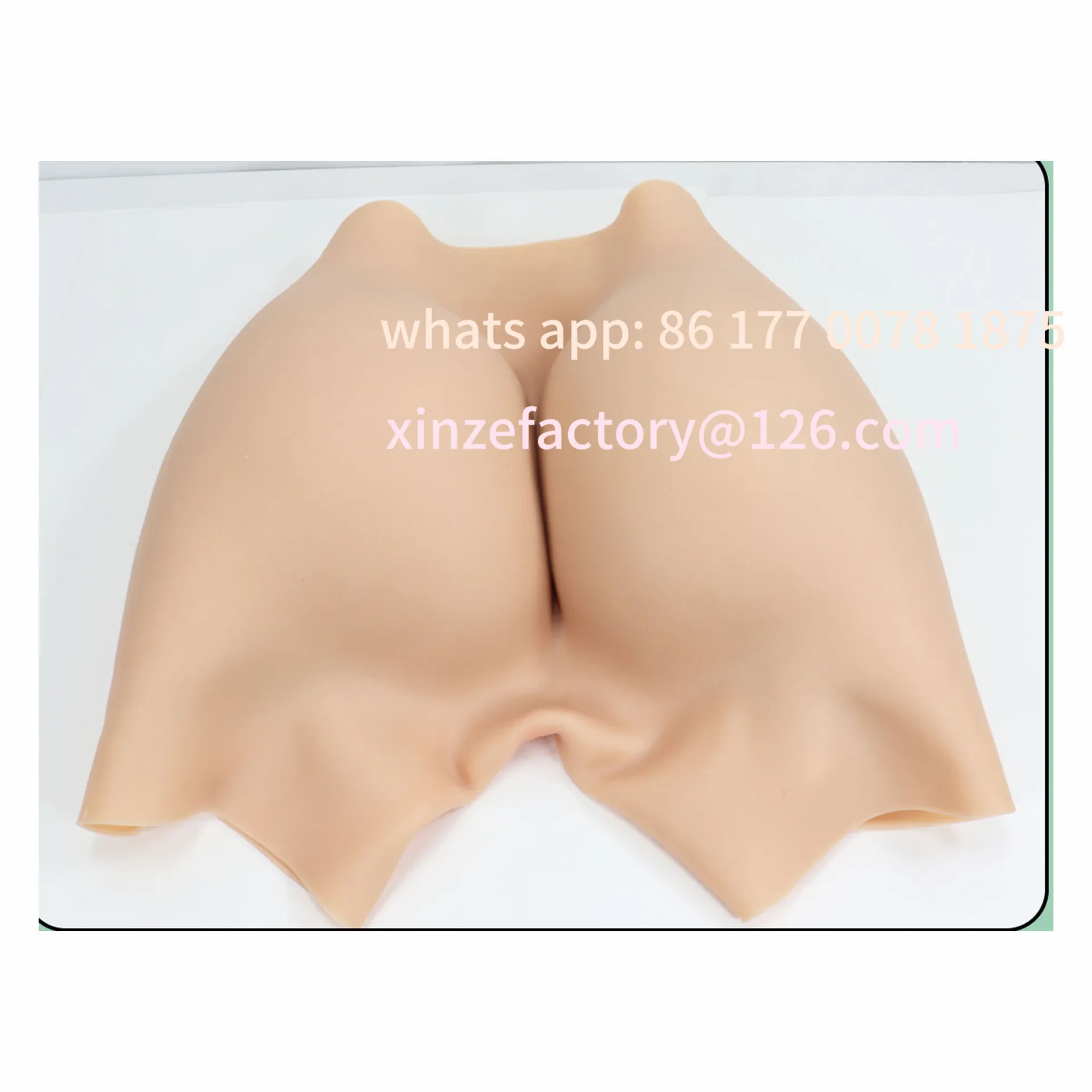 Customizable open pants 4 points fake yin pants fake butt hip rich hip artifact silicone seamless integrated pants hip