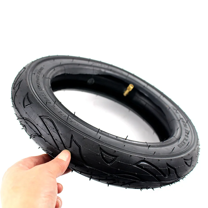 AliExpress NONE Good Quality 14x2.125 Outer Tyre 14*2.125 Tube Tire for E-bike Tyre Antiskid Tyre Electric Bicycle Tire Lightning Shipment
