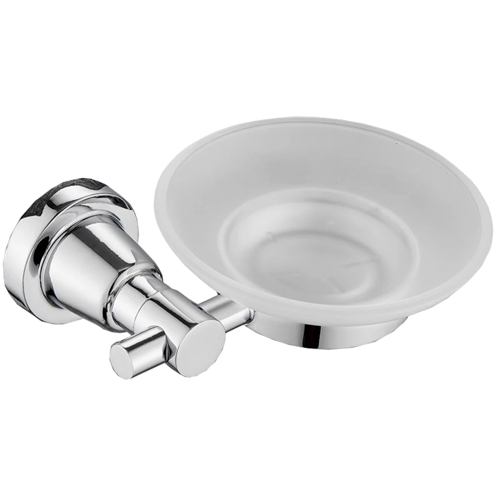 

Heavy Duty Wall Mounted Soap Holder with Quick Install Kit for Bathroom Kitchen Balcony Soap Drying Rack Home Supplies