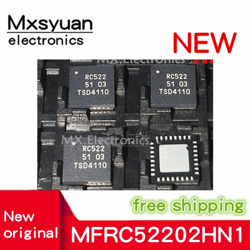 10pcs~100pcs/lot RC522 MFRC52201HN1 MFRC522 QFN32 New original stock