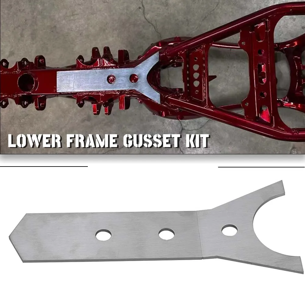 

Комплект нижних усилителей рамы из нержавеющей стали для мотоциклов Yamaha YFZ450R, YFZ450SE, YFZ450X, 2009-2024 гг.