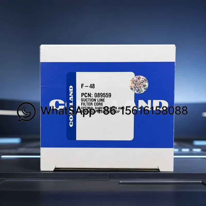Original New Copeland Suction FilterF-48R  F-48 Air Conditioning Screw Return Filter F48 HVAC Refrigeration Compressor Parts