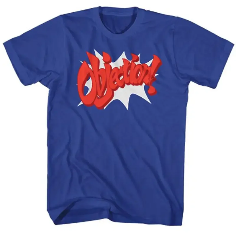 Ace Attorney Objection Royal Adult T Shirt