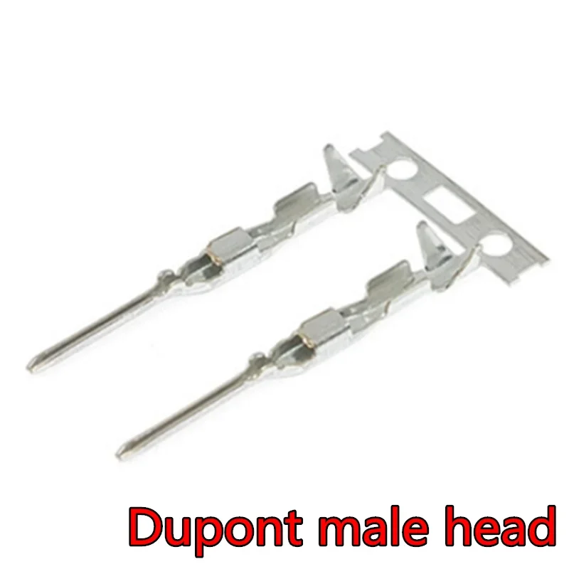 50pcs double row Dupont Plastic Shell 2x 1/2/3/4/5/6/7/8/9/10 P Dupont wire plug 2.54mm Dupont Connector Dupont terminal