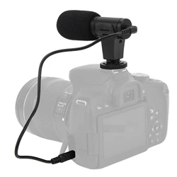 3.5mm Mini Microphone MIC 06 Microphone Mobile Phone Mini Microphone 3.5mm for Live Conference Video Vlog Video Record Mini Mic