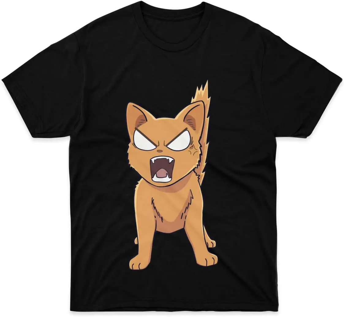 T-shirt Kyo Unisex Sohma Tee The Cotton Angry Shirt Cat Graphic T Shirts Short Sleeve Top for Boys Girls Teen