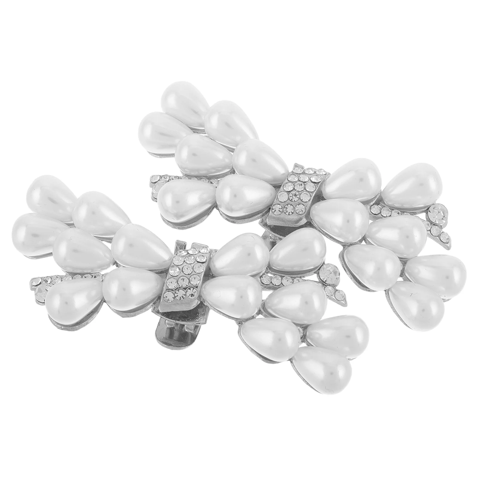 

2pcs Detachable Shoe Buckle Rhinestone Clips Flowers Accessories High Heels Straps Stable Casual Shoe Jewelry