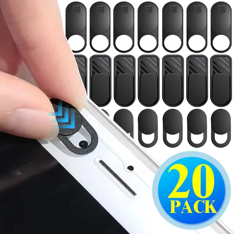 

20-1 шт., чехол для веб-камеры, линзы для мобильного компьютера, чехол для камеры для iPhone, Samsung, защита от подглядывания, слайдер затвора, наклейка для конфиденциальности