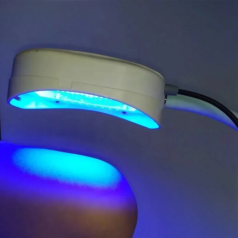 

Светодиодная машина для терапии лица — красный, синий свет для борьбы с воспалительным покрытием, облегчения отеков и кровообращения.