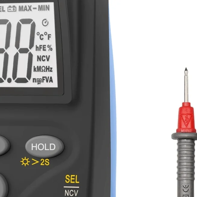 HP42smart Automotive Multimeter 6000 Counts TRMS, Auto Range NCV & Backlight LCD Display for Car Repair & Electrical Maintenance