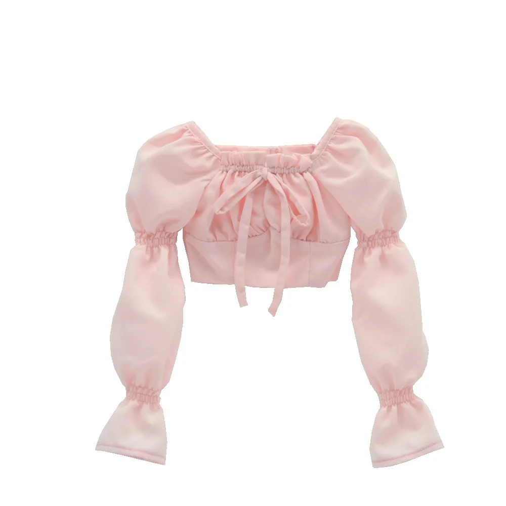 

Подходит для кукол BJD 58-60 см, модная полосатая рубашка, аксессуары, подарок для девочки.