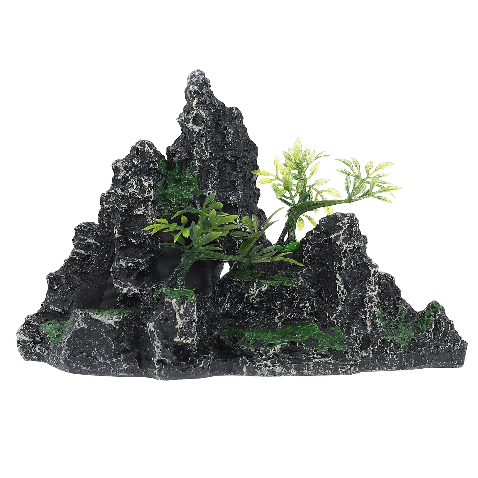 

Fish Tank Artificial Hill Resin Rockery Mountain Aquarium Cave Chinese Style Aquarium Accessories Decoration Fish Tank Rockery