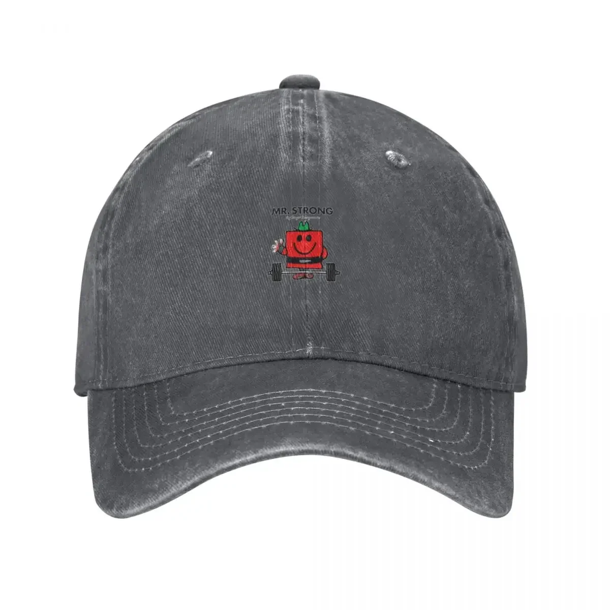 Mr Strong Barbell weightliftin Baseball Cap men's big size hat Horse Hat Vintage Golf Hat Man Designer Man Women's