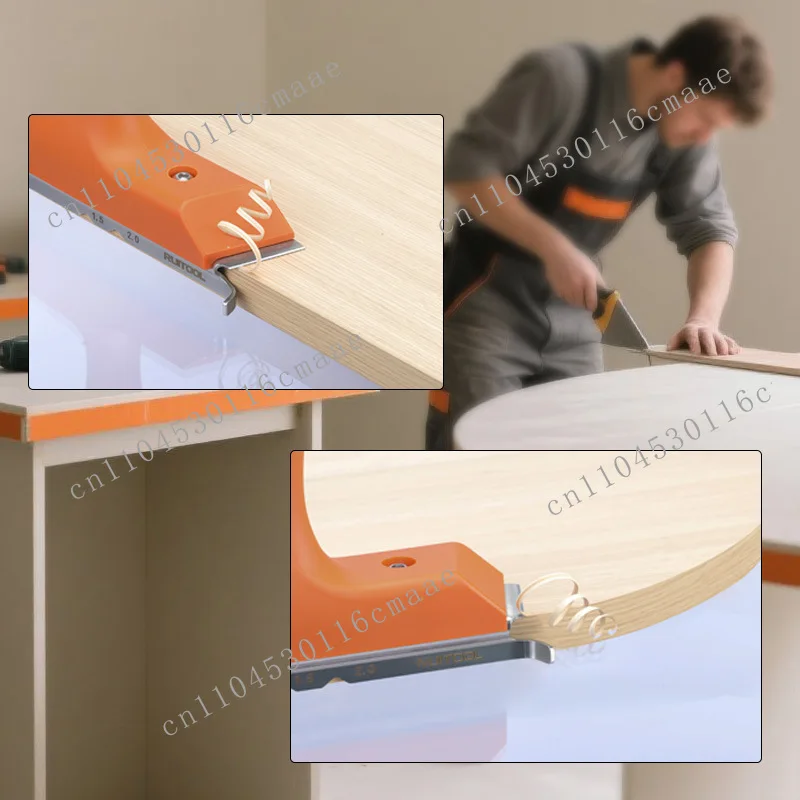 Edge banding trimming knife 3-in-one trimmer Ecological board Arc planer Special-shaped trimming and deburring chamfer planer