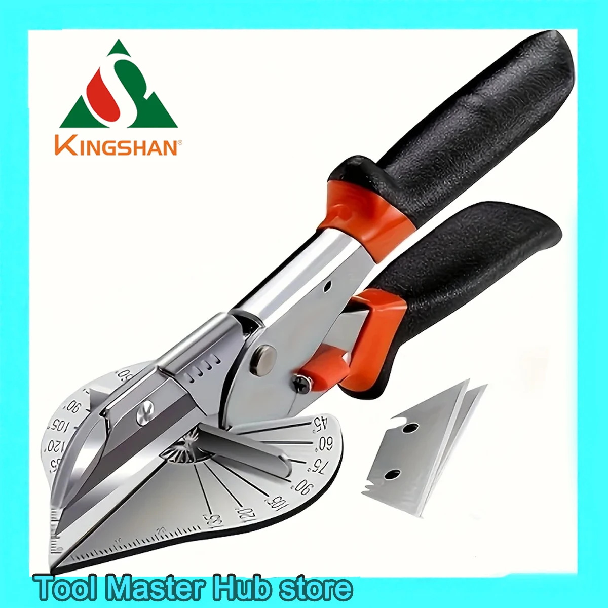 

Многофункциональные регулируемые ножницы KINGSHAN для резки пластиковых и ПВХ-профилей, отделки стен, 45-135 градусов ° Регулируемый
