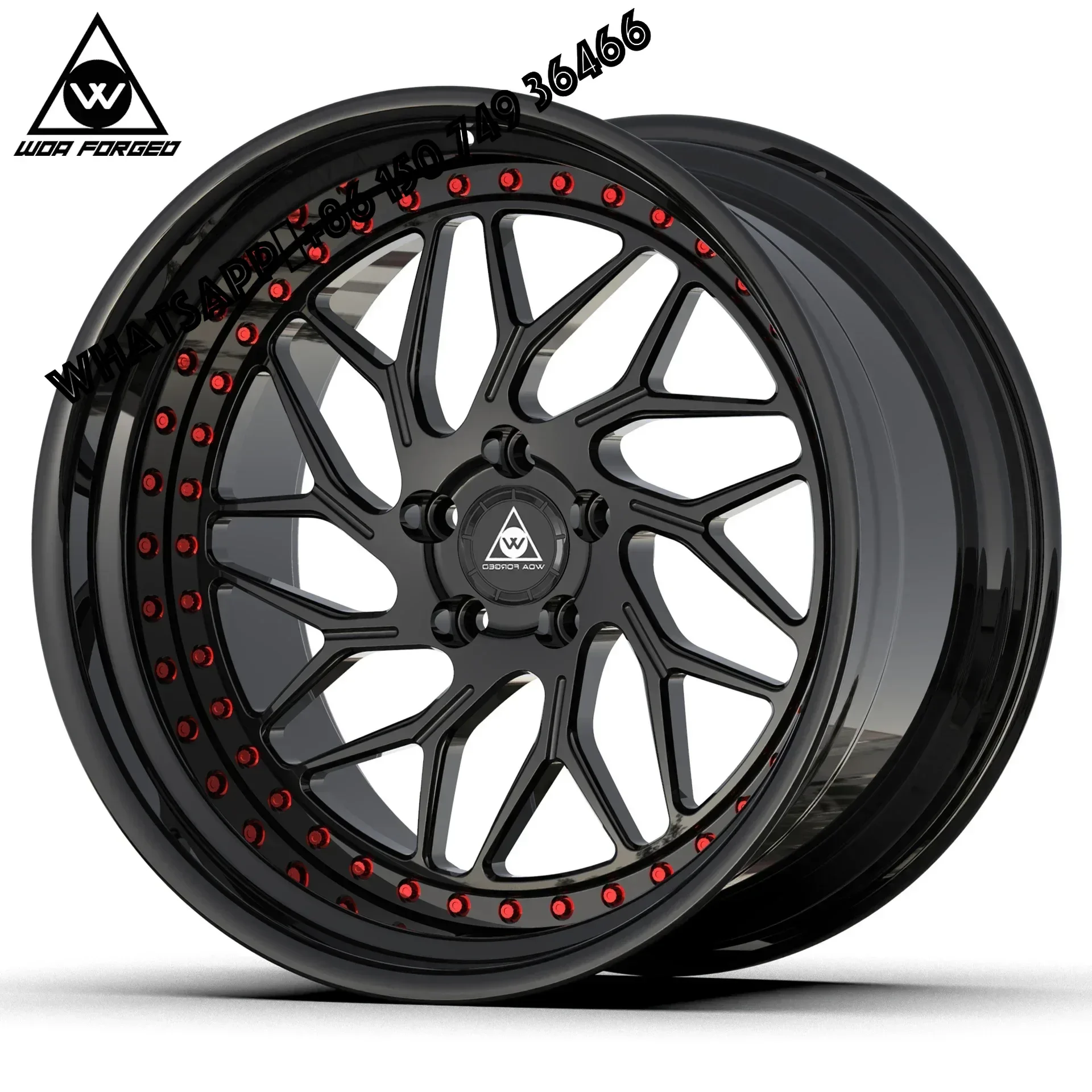 

6061-T6 2-piece 20 21 22 23 Inches Carbon Fibre Wheels Rim Forged Wheels for SF90 911 R8 A4 X5