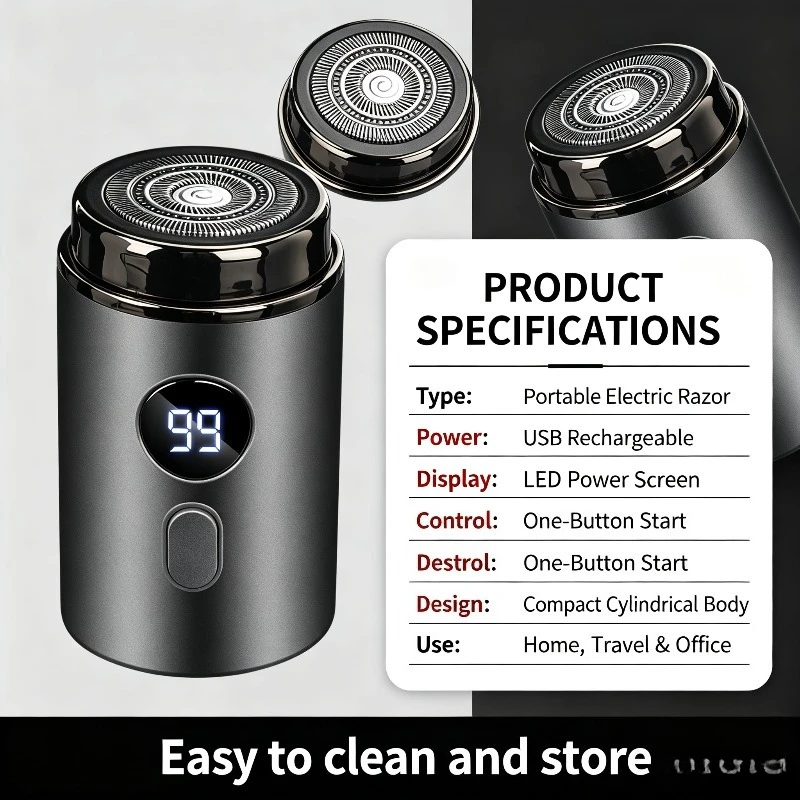 USB Rechargeable Waterproof El - огляд і ціна Mens Grooming Box