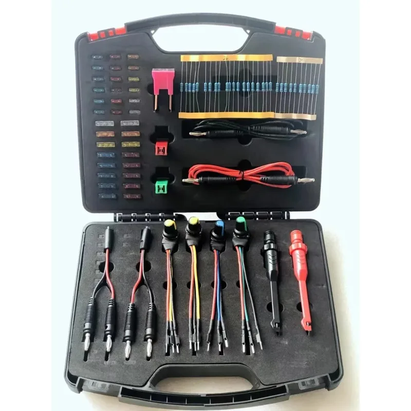 

Multi-function Car Electrical Repair Set Diode Test Light Potentiometer & Fuse Kit Auto Circuit Sensor Inspection Maintenance
