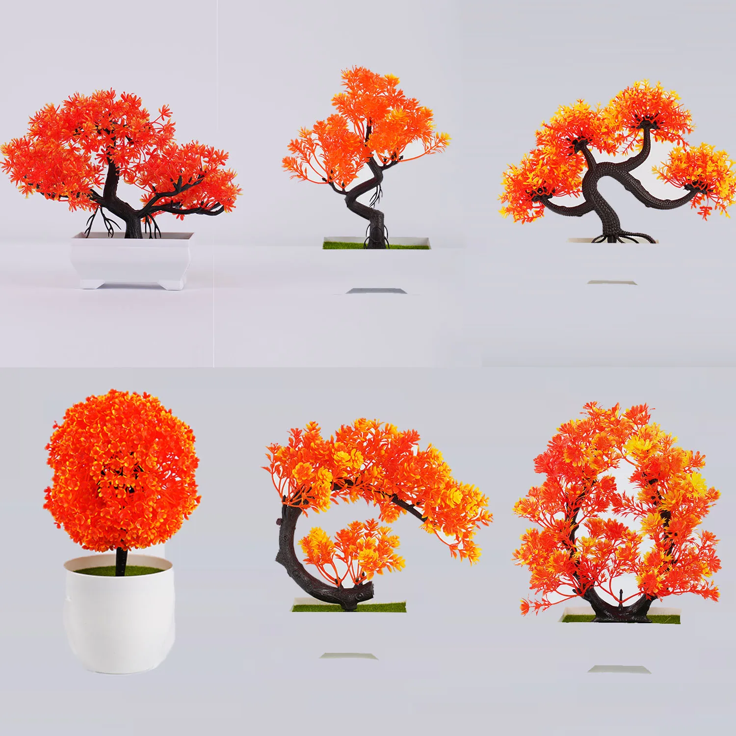 1PC Herbst Bonsai Herbst Ernte Festival Thanksgiving Möbel Desktop Outdoor Garten Dekoration