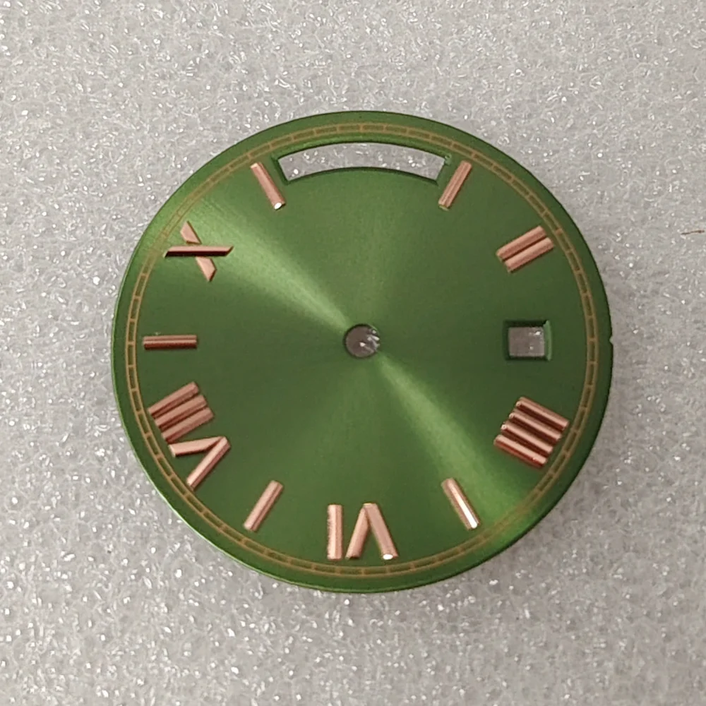 لحركة 8285 30.8 مللي متر ساعة الطلب تقويم واحد أشعة الشمس الاتصال فقط لحركة 8285 الفضة/الذهب/الوردي مسمار الهاتفي