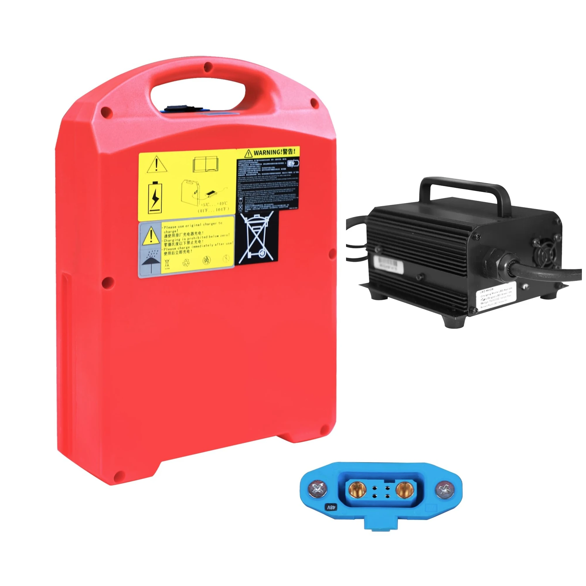 

Lithium Battery 48V 20A for Heli/Jiali CBD18/20J-LI3 Electric Forklift Pallet Jack (with/without 48V 5A Charger)
