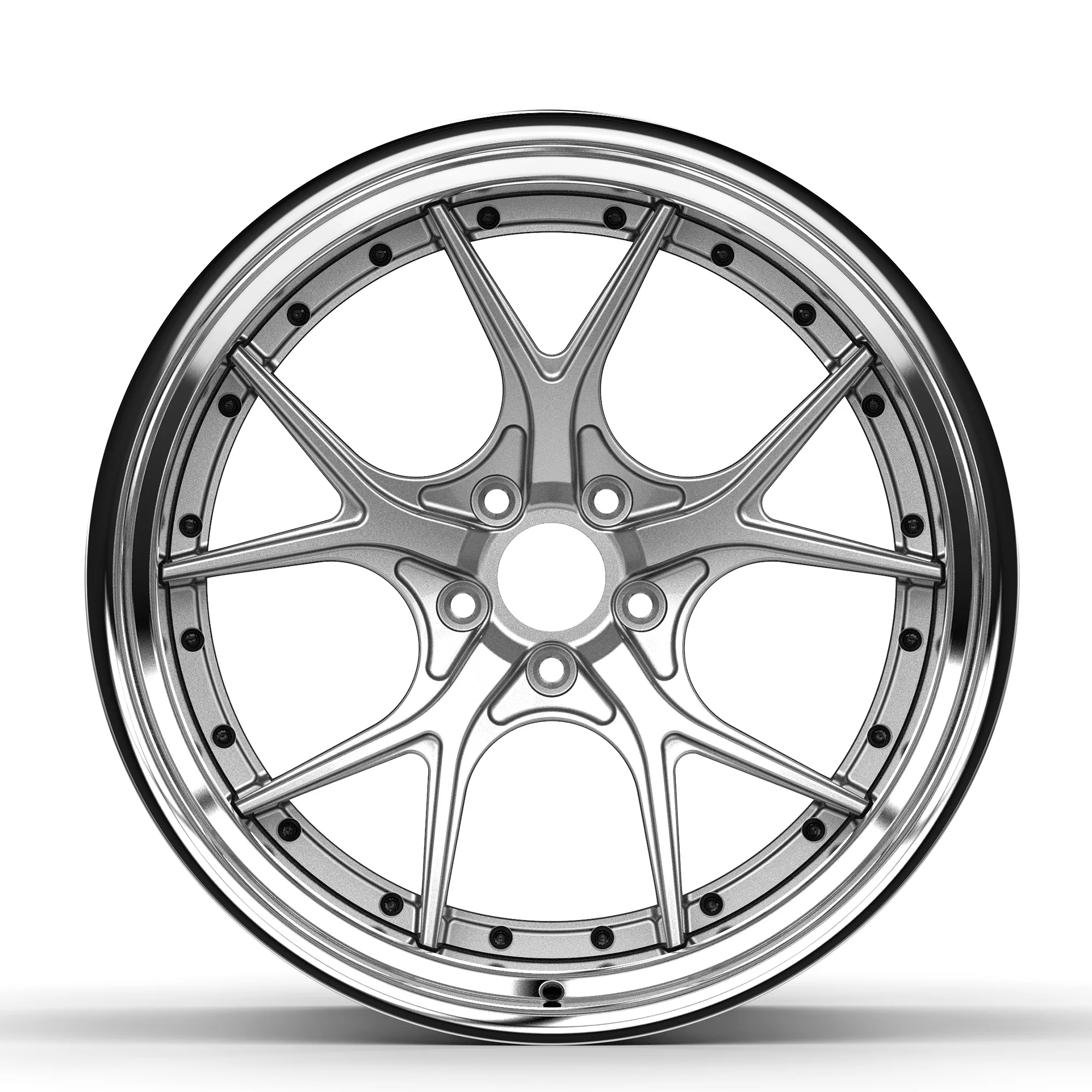 커스텀 18x8.5 5x114.3 5x108 5x112 5x120 알로이 림 경량 2피스 단조 휠 18-24인치 사이즈 CLA45 CLS260 EQS 53 G63
