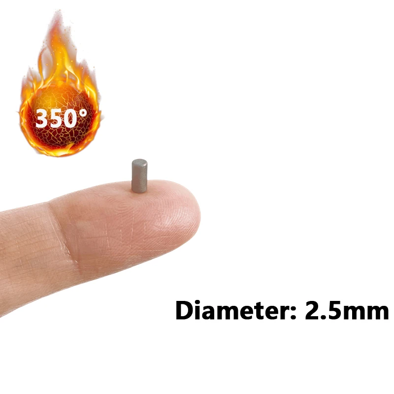1x2 1x3 1x5 1,5x1 1,5x2 1,5x5 2x1 3x1,5 4x1,5 4x20 mm 350°C Hochtemperatur-Büromagnethaken für Kühlschränke – Detail 9