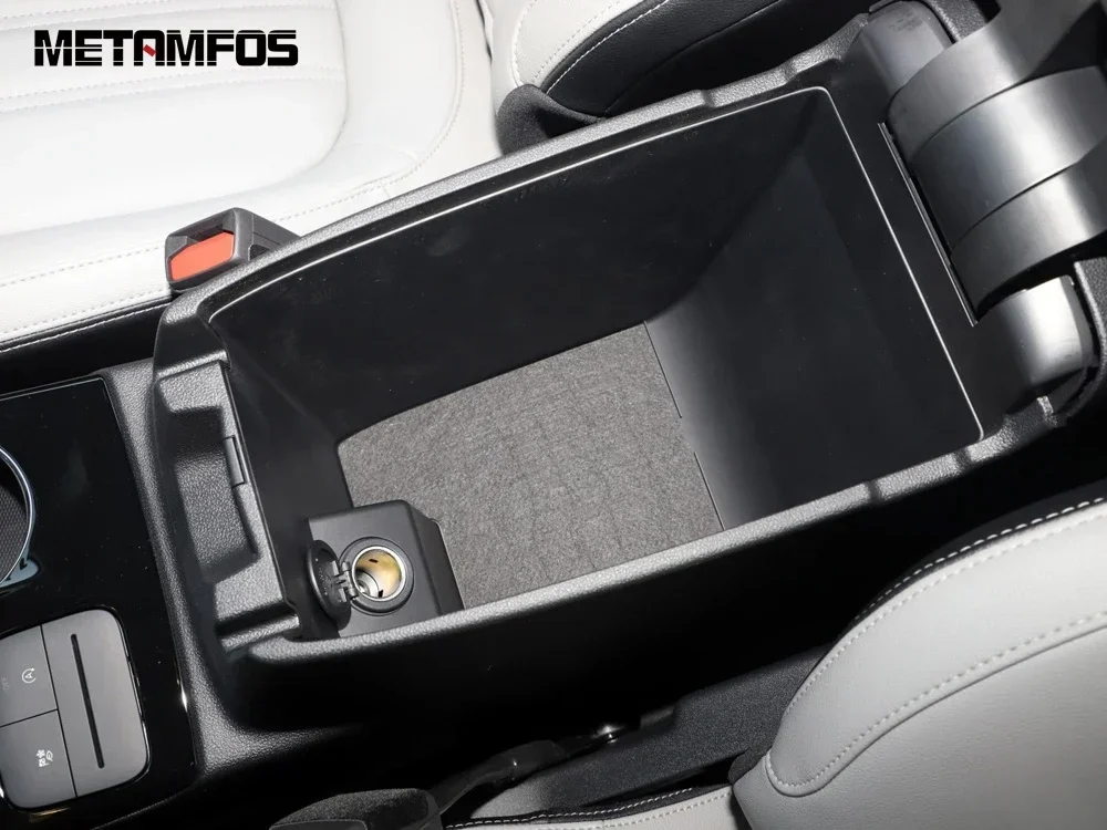 Center Console Armrest Storage Box Pallet For Ford Kuga Escape 2020-2023 2024 2025 2026 Container Holder Tray Organizer Locker