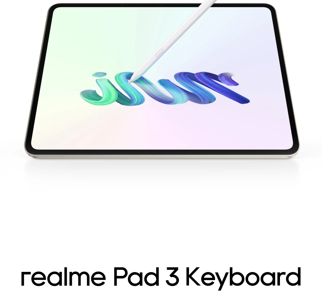 [New Launch] realme Pad 3 5G Global Version 2.8K Book-View Display 12200mAh Titan Battery Dimensity 7300-Max Chipset