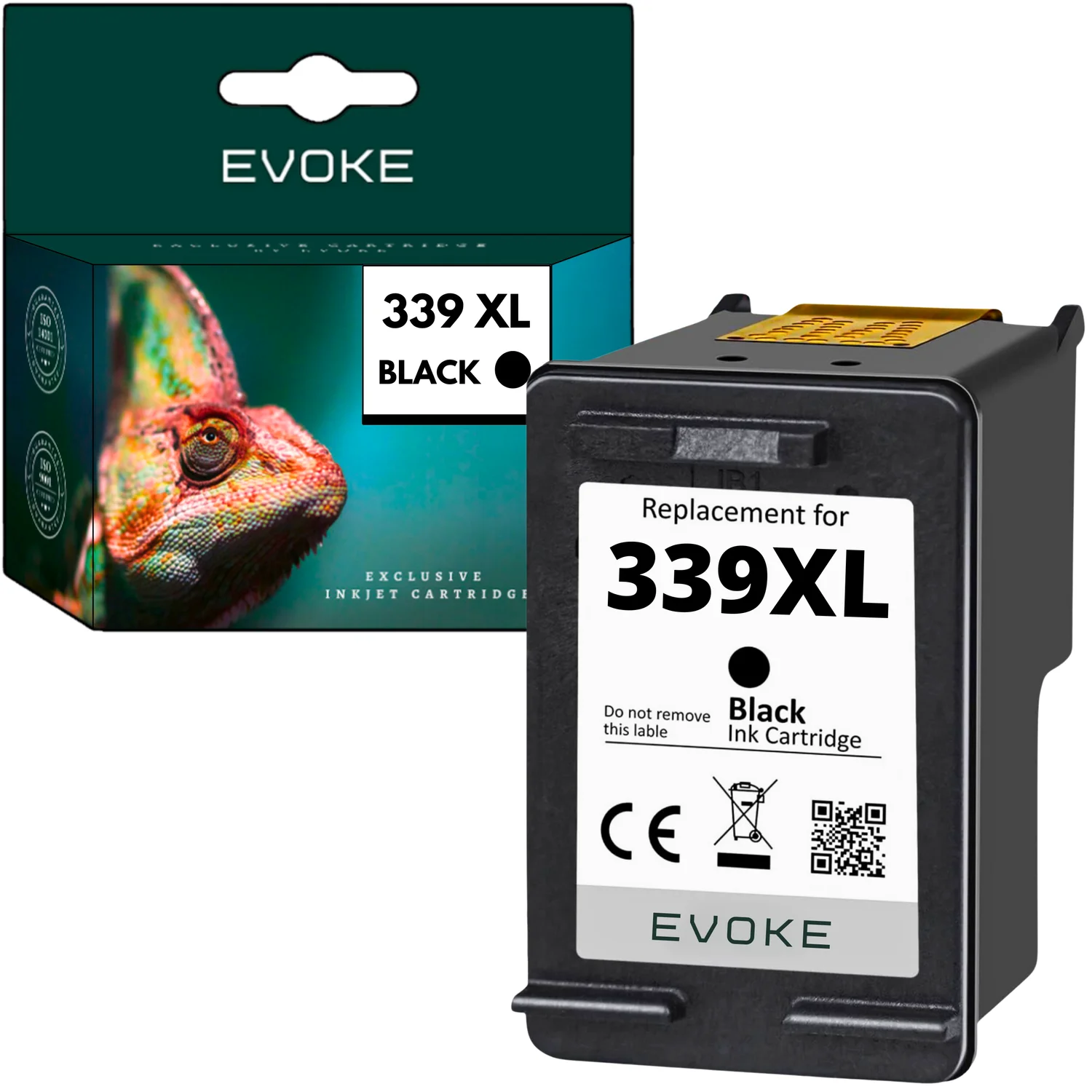 Evoke compatibele inkt voor Hp C8767Ee 339 Black Deskjet 5740/5940/6520/6540/6620