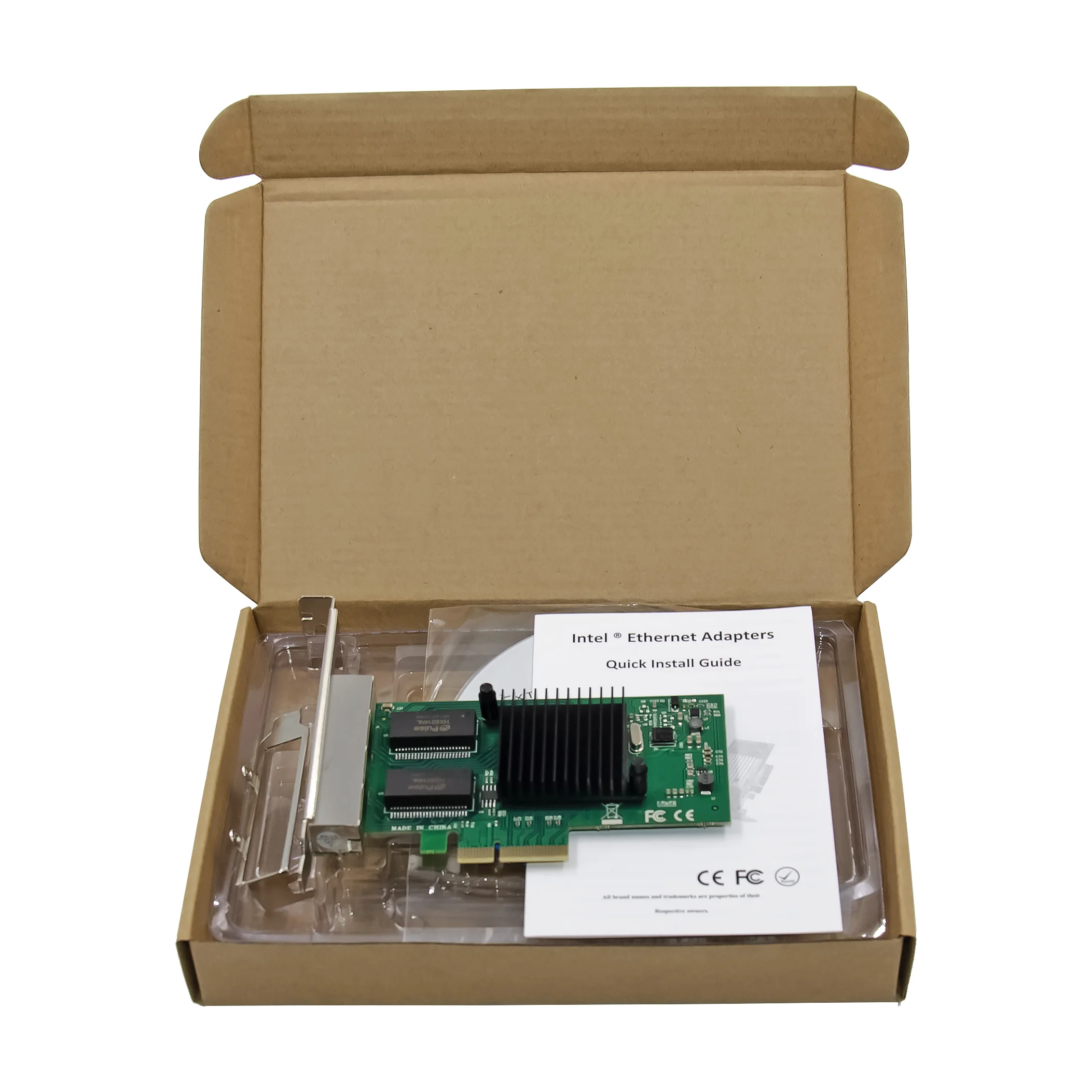 Sunweit ST7238 PCIe X4 I350-T4 Gigabit serveur en cuivre NIC I350