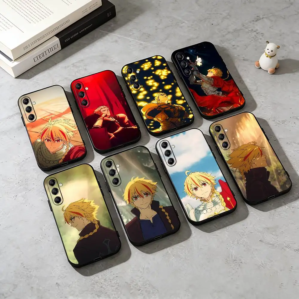 F-Fate Strange Fake Epic Scene  Phone Case Black Silicone Soft For Samsung Galaxy A73,A72,A71,A70,A53,A52,A51