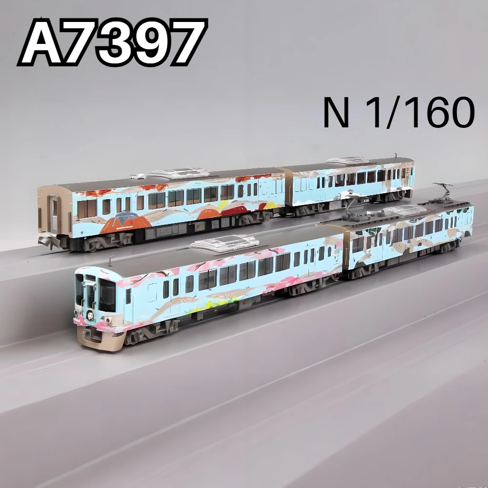

N Type 1/160 Scale Model Train 4000 Series 52 Seats Railway Train A7397 Powered 4 Carriage Livery Train Set Boys Toy Gift