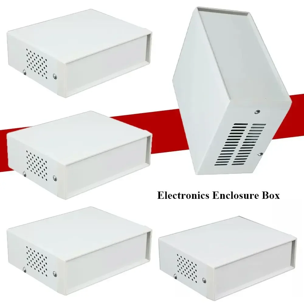 

6 Styles DIY Metal Instrument Housing Junction Box Electronics Enclosure Box Enclosure Project Case