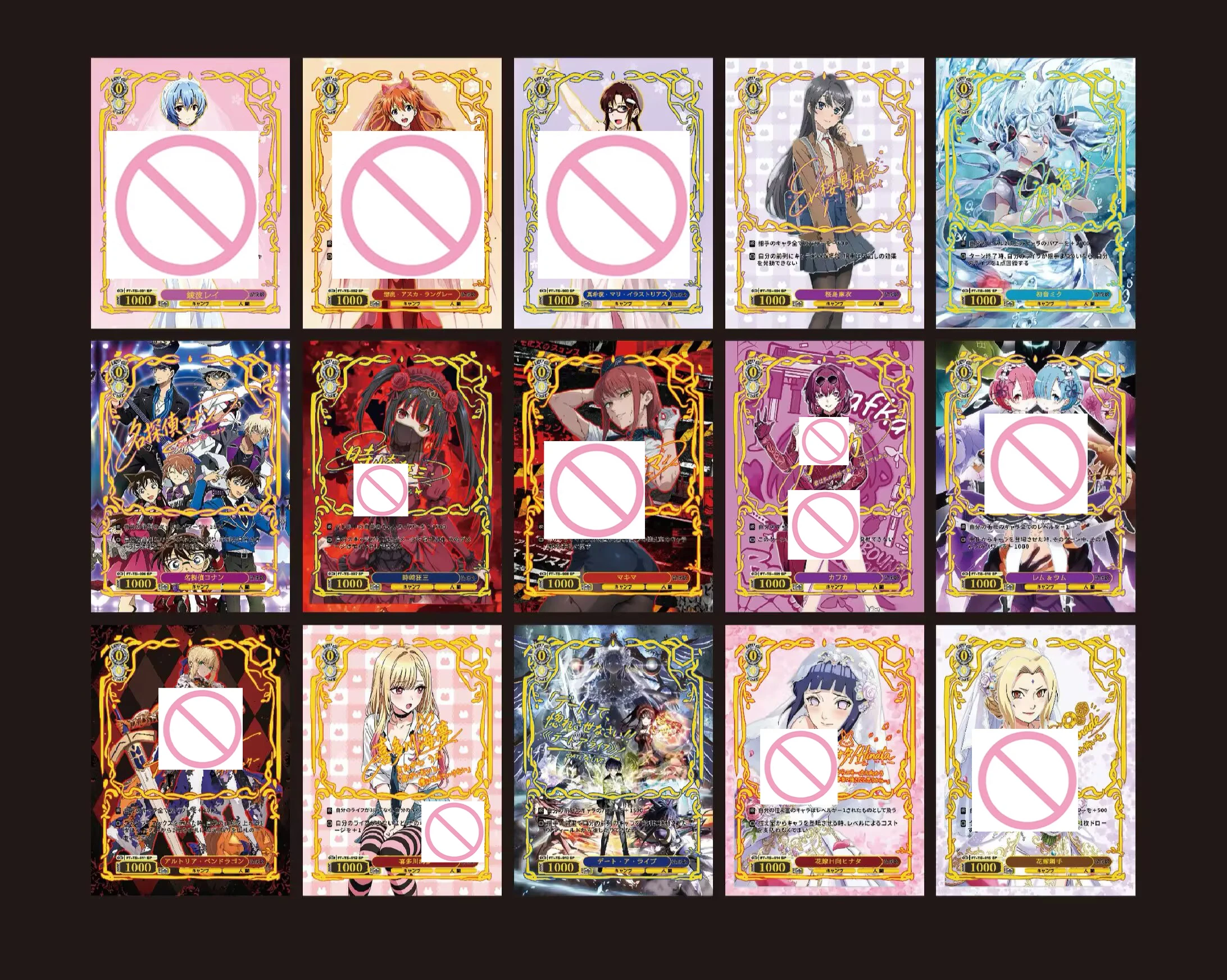 Diy Self-control One Piece Boa·Hancock  Hyūga Hinata Nico Robin Nami Waifu Card Anime Collection Cards Gift Toys