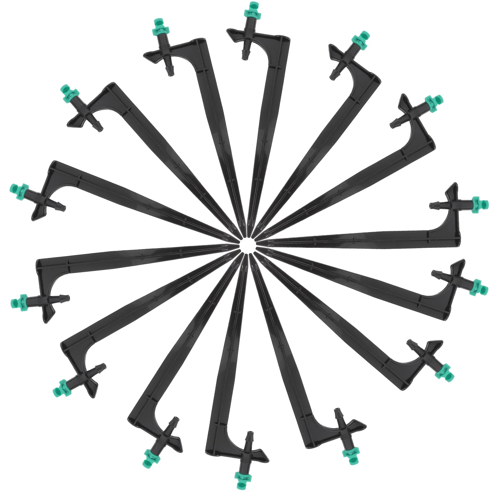 20 قطعة فوهة التغشية قابل للتعديل رذاذ فوهة لحديقة الري المنقط سبايك سقي الرش رئيس النبات الدفيئة مايكرو