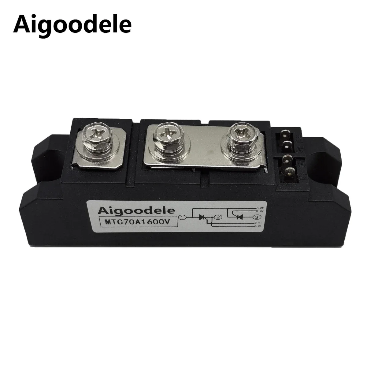 

SCR Silicon Controlled Rectifier Module Mtc70A 1600V Thyristor Diode Module 70A 1600V Pressure Welding AC & DC Motor Control