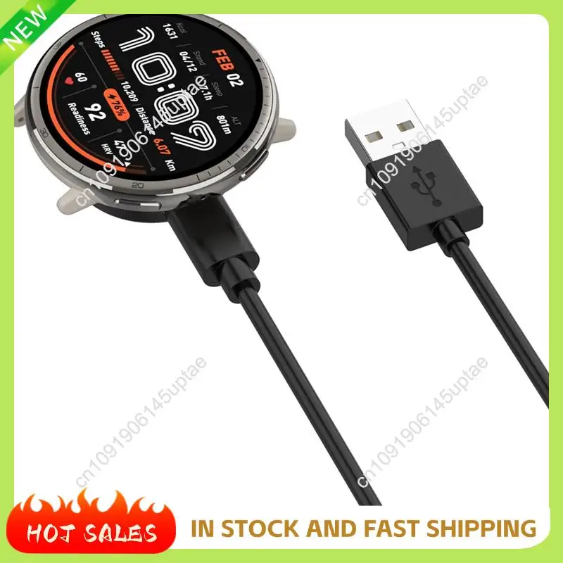 N88R untuk Huami Amazfit Active2 Kabel Pengisi Daya Jam Tangan Pintar Pengisi Daya Magnetik untuk Huami Amazfit Active2 Aksesori Adaptor
