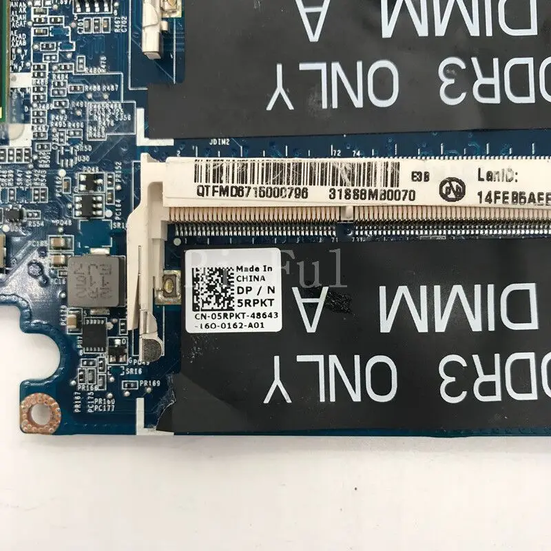 CN-05RPKT 05RPKT 5RPKT материнская плата для ноутбука Dell XPS L511Z с процессором SR041 I7-2620M GT525 1 ГБ DASS8BMBAE0 100% протестирована