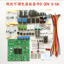 Adjustable power supply 0-30V 0-5A learning experiment power board voltage regulator constant current power board kit