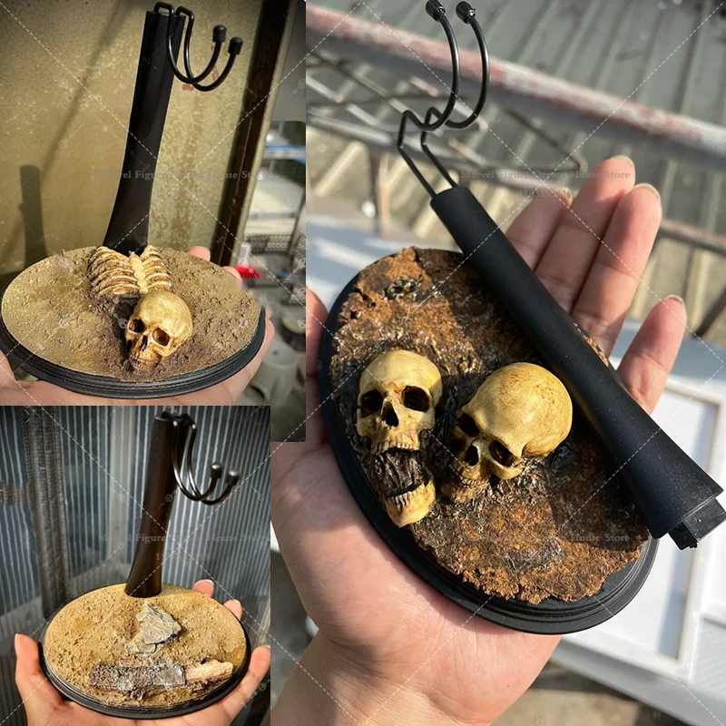 1/6 Scale  Female/male Accessory  ‌Skeleton Base Platform Tree Trunk Stand‌ Bracket‌ Fit For 12-inch Action Figure Soldier