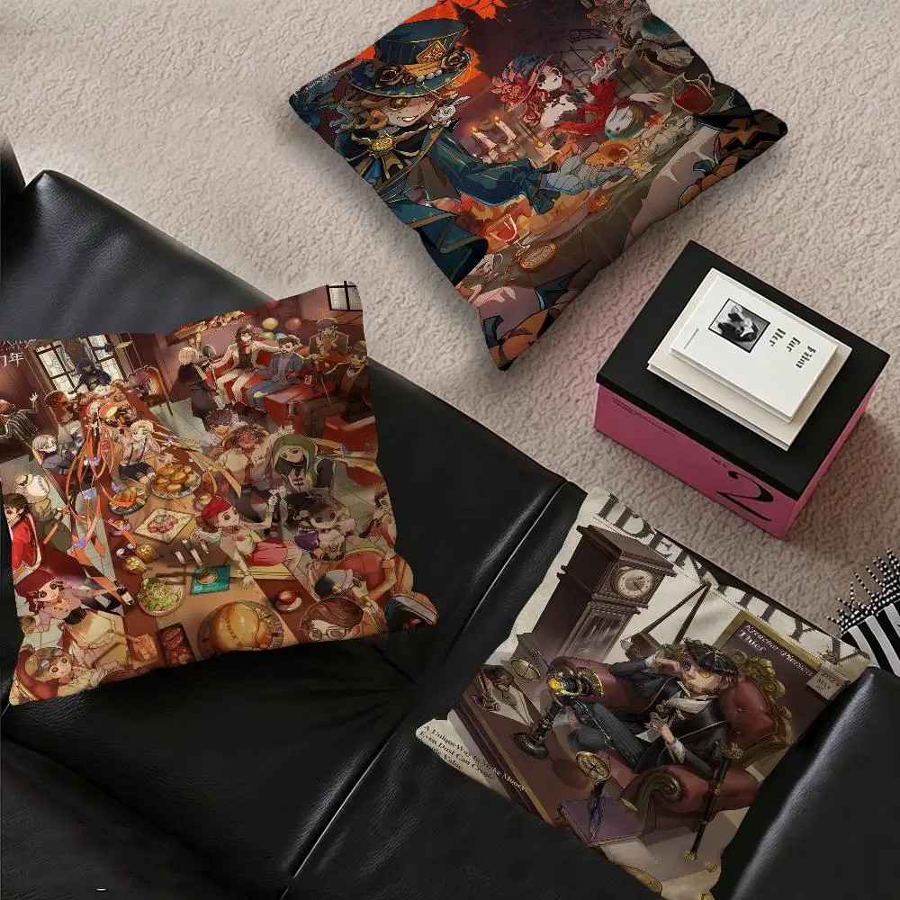 Horror Game I-Identity V Pillow Gift Home Office Decoration Bedroom Sofa Car Cushion Cover Case 45x45