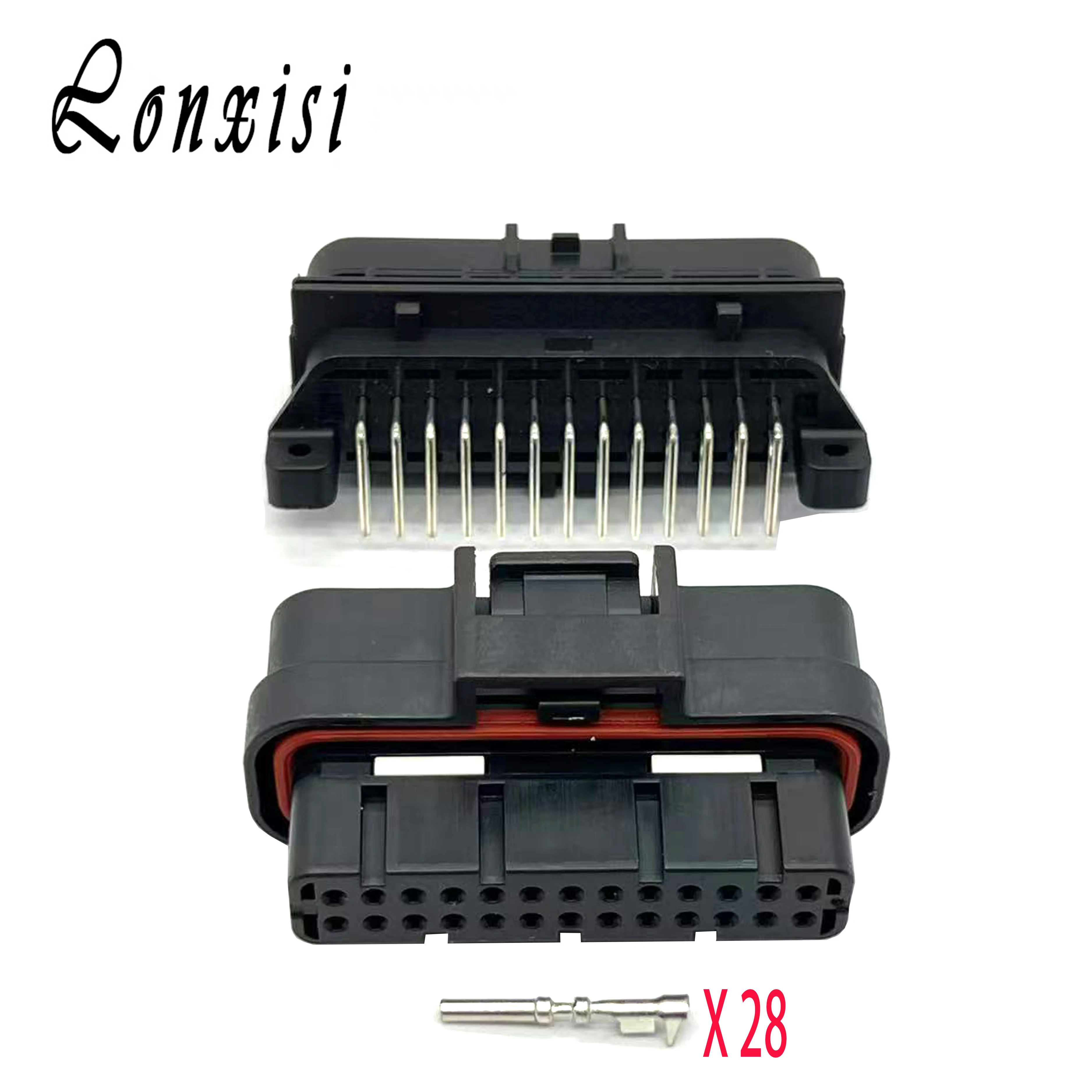 

1/5/10/20 Sets 26 Pin Tyco AMP 6473711-1 Two Row SUPER SEAL Sealed PCB Male Female Connector 1473712-1 Computer ECU Auto Plug