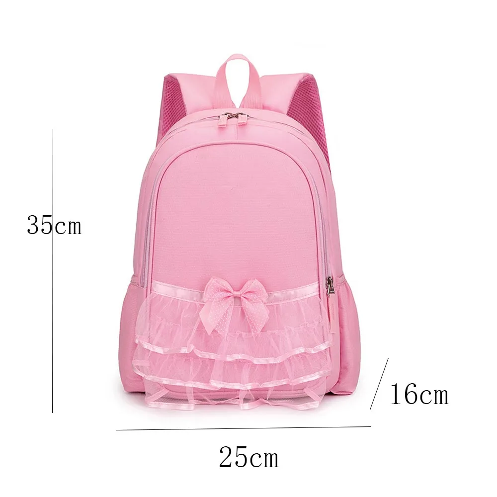 Mochila escolar primária leve personalizada para meninas, mochila de classe dançante personalizada, mochilas princesa dançante para crianças, nova