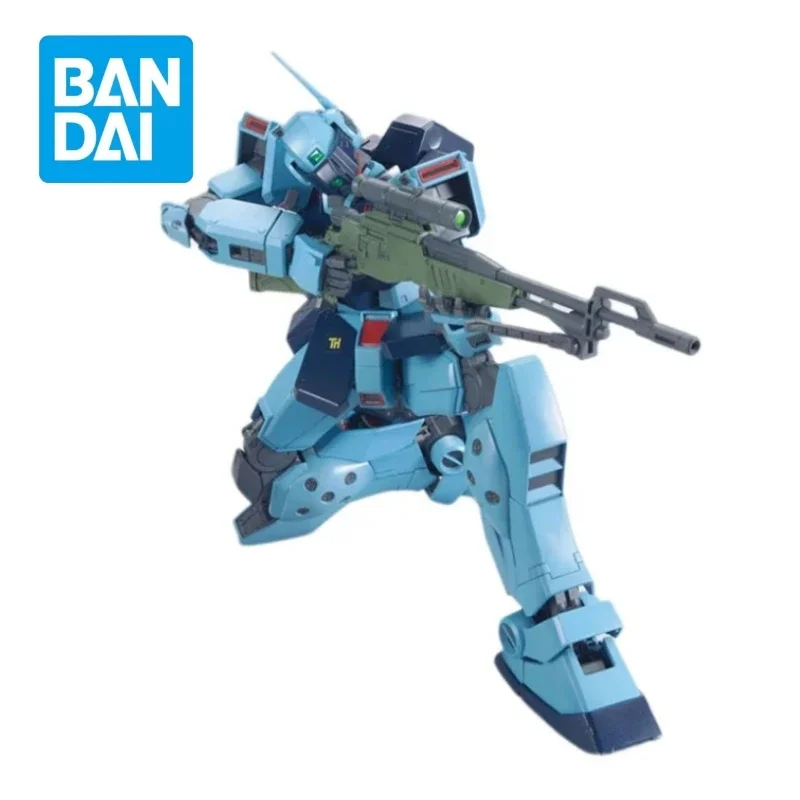 

Оригинальная снайперская игрушка Bandai MG 1/100 Φ GM II GUNDAM аниме Сборная модель игрушки Подвижная кукла подарки коллекционные украшения для детей