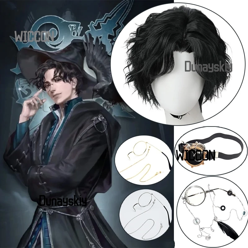 

Володар тайн Амон ‌ Костюмы для косплея, аксессуары для париков, стимпанк, высокое качество, крутой готический подарок, вечерние, повседневные, Хэллоуин, косплей